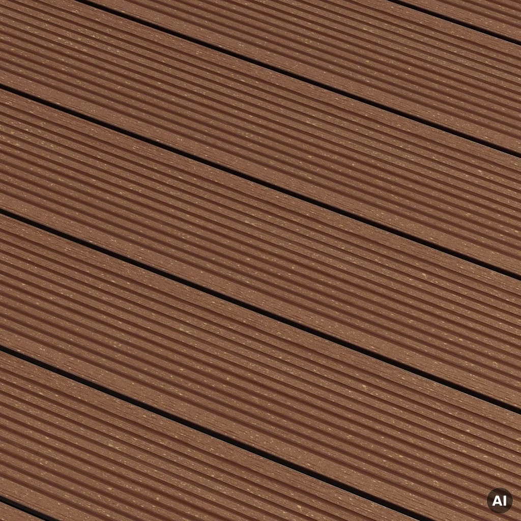 Deska balkonowa tarasowa dwustronna Eco Mini szczotkowana Kasztan 2m 20 mm, NT1092, Deska balkonowa tarasowa, Deska balkonowa Eco Mini, Salag