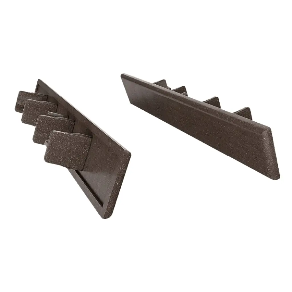 Zaślepki do deski tarasowej BERGDECK Orzech 12szt BDZD03, Zaślepki, Deski kompozytowe akcesoria, Salag