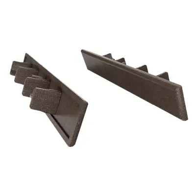 Zaślepki do deski tarasowej BERGDECK Orzech 12szt BDZD03