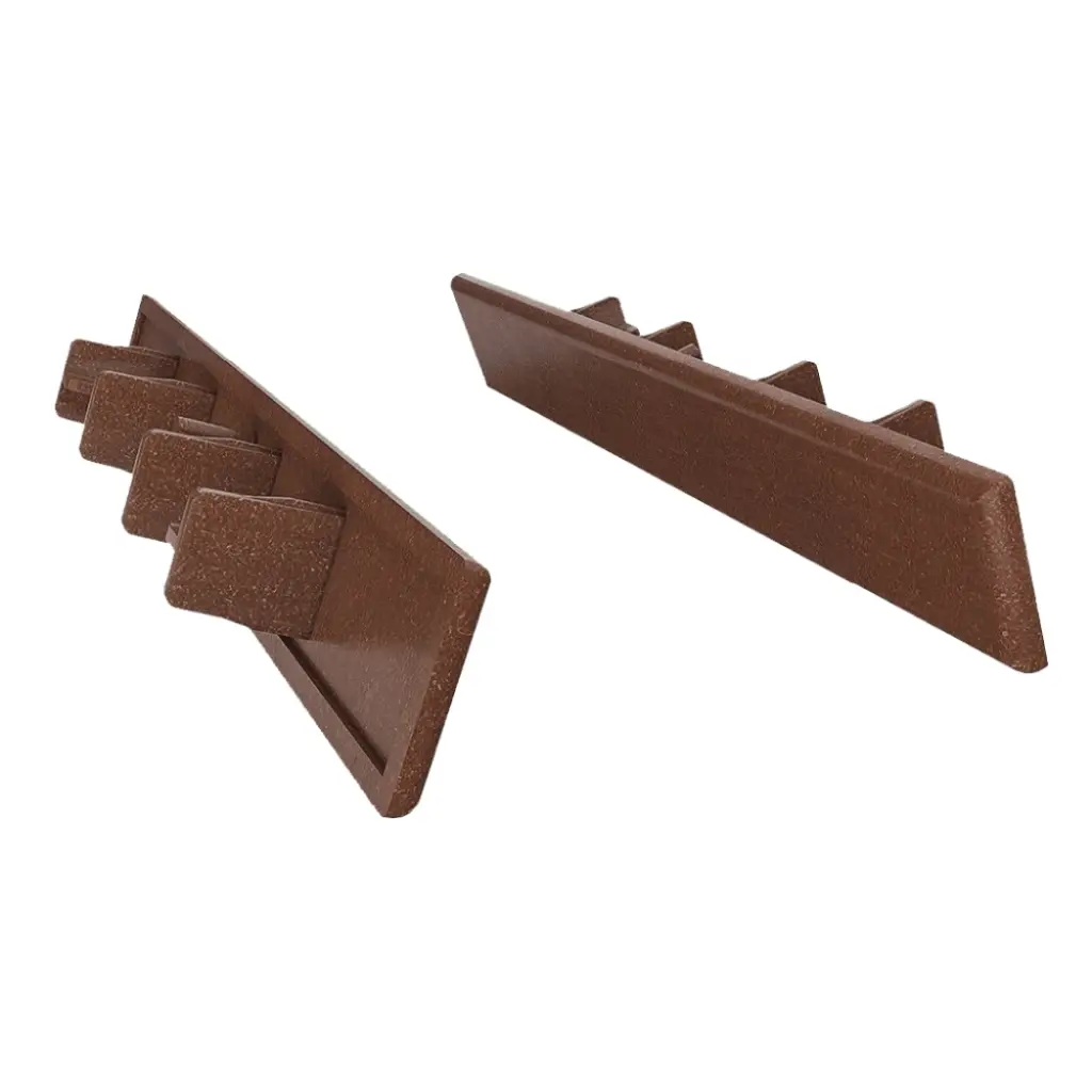 Zaślepki do deski tarasowej BERGDECK Kasztan 12szt BDZD04, Zaślepki, Deski kompozytowe akcesoria, Salag