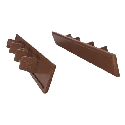 Zaślepki do deski tarasowej BERGDECK Kasztan 12szt BDZD04