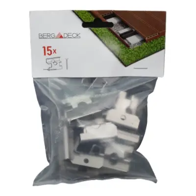 Klipsy startowo-zakończeniowe do systemu ultraszybkiego 15szt BDZKS2 