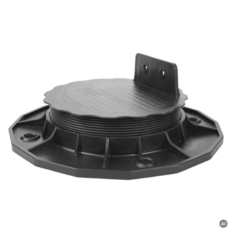 Wspornik regulowany pod legar ETL 18-32 mm Czarny TSK049