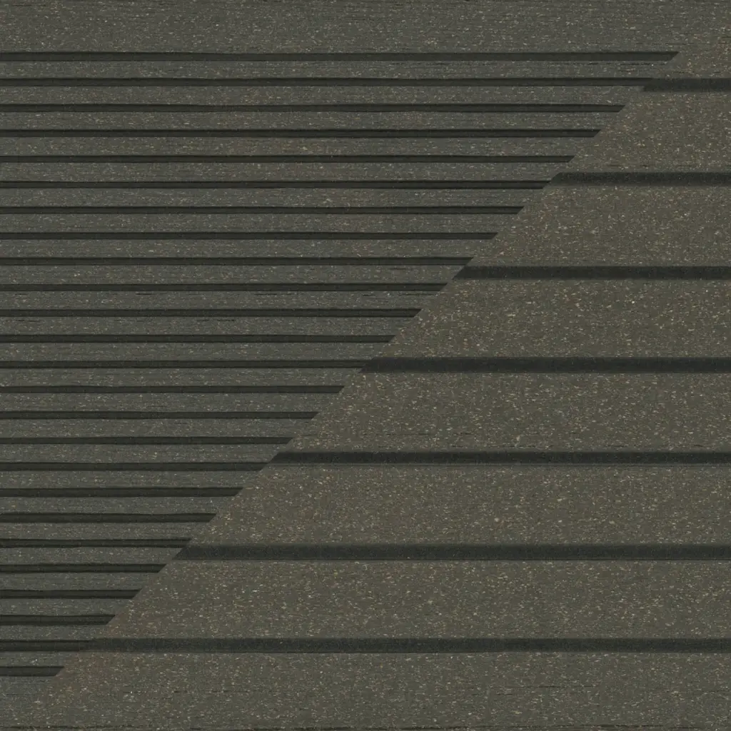 Deska balkonowa tarasowa dwustronna WPC szczotkowana Czarny 1,2m 25 mm, BD1T02, Deska balkonowa tarasowa, Deska balkonowa WPC, Bergdeck