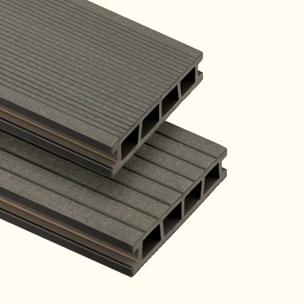 Deska balkonowa tarasowa dwustronna WPC szczotkowana Czarny 1,2m 25 mm, BD1T02, Deska balkonowa tarasowa, Deska balkonowa WPC, Bergdeck