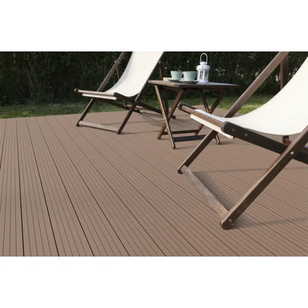 Deska balkonowa tarasowa dwustronna WPC szczotkowana Orzech 1,2m 25 mm, BD1T03, Deska balkonowa tarasowa, Deska balkonowa WPC, Bergdeck