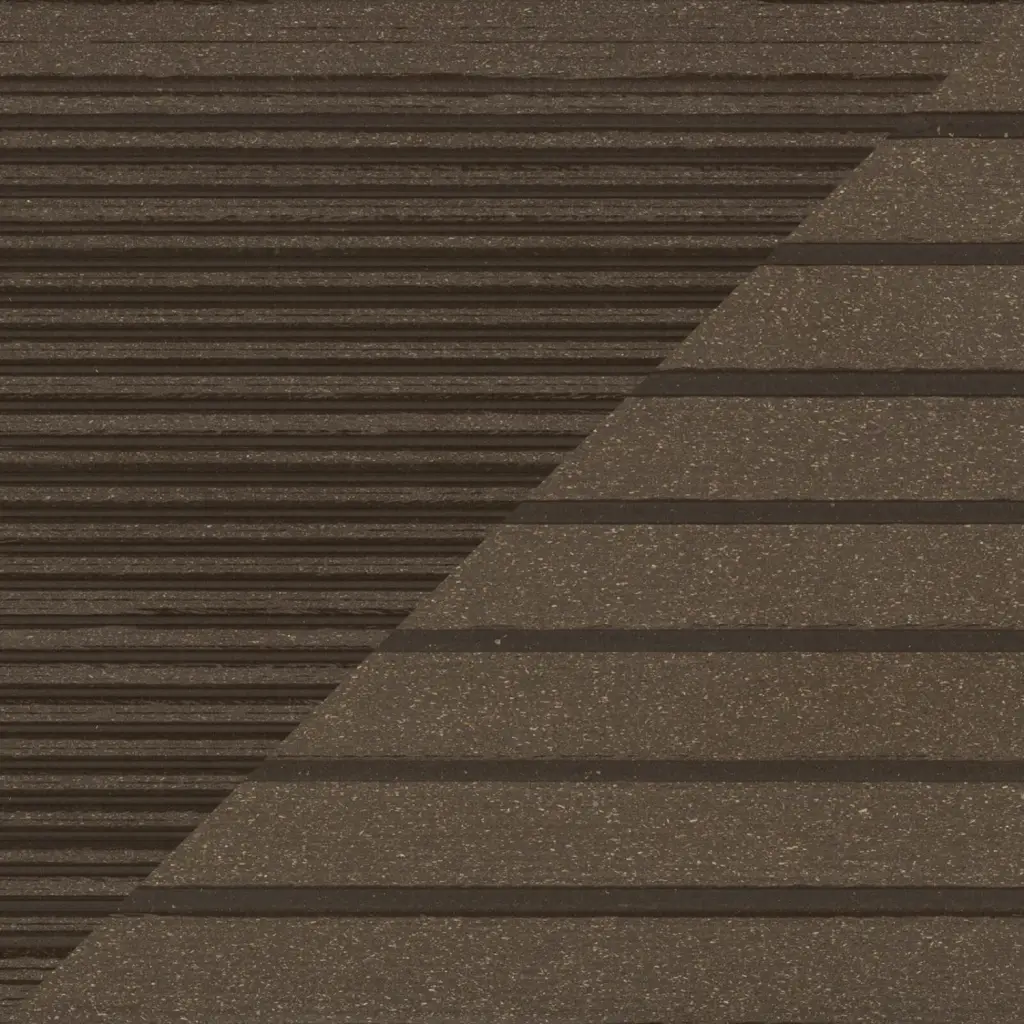 Deska balkonowa tarasowa dwustronna WPC szczotkowana Orzech 1,2m 25 mm, BD1T03, Deska balkonowa tarasowa, Deska balkonowa WPC, Bergdeck