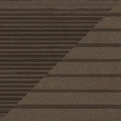 Deska balkonowa tarasowa dwustronna WPC szczotkowana Orzech 1,2m 25 mm, BD1T03