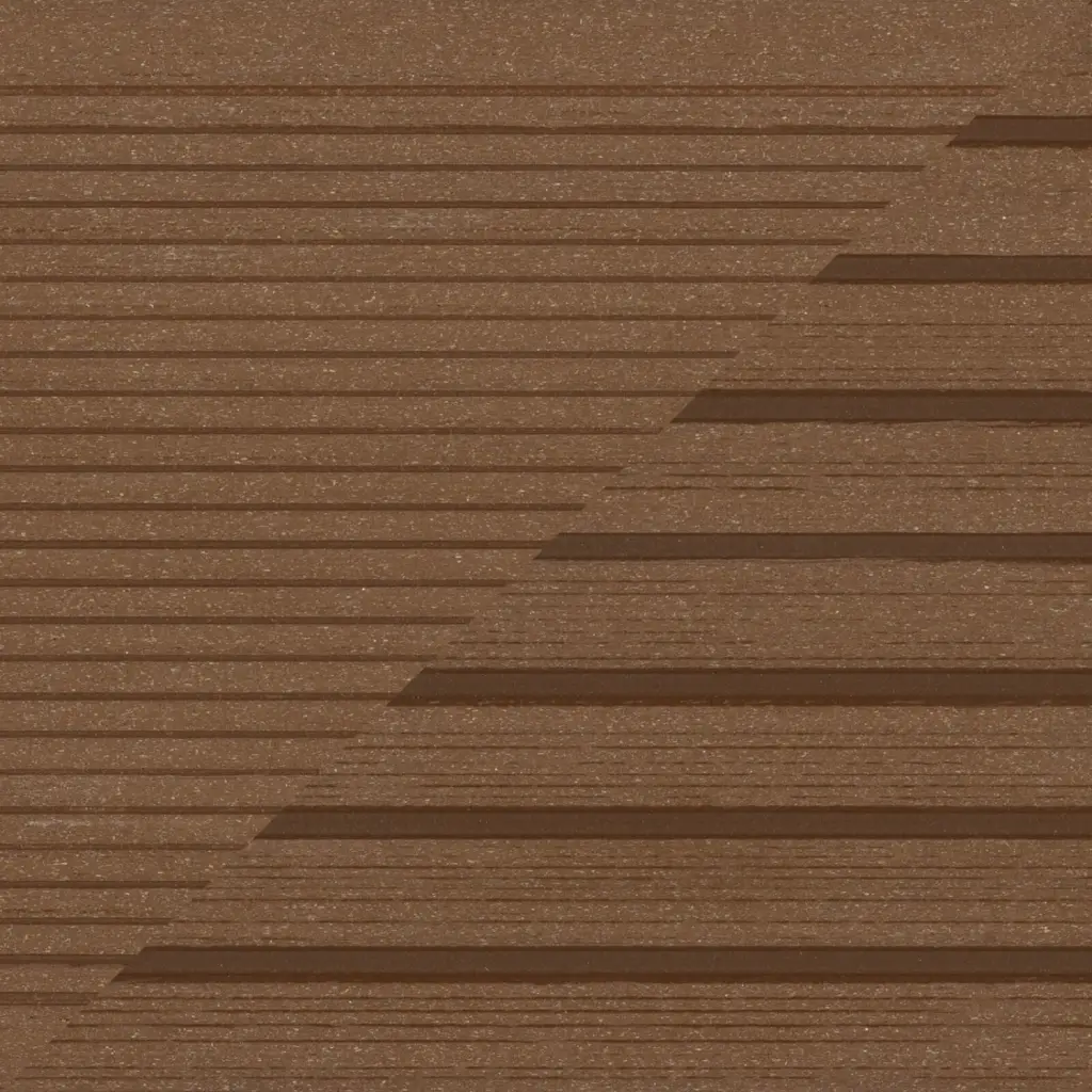 Deska balkonowa tarasowa dwustronna WPC szczotkowana Kasztan 1,2m 25 mm, BD1T04, Deska balkonowa tarasowa, Deska balkonowa WPC, Bergdeck