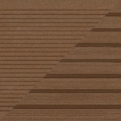 Deska balkonowa tarasowa dwustronna WPC szczotkowana Kasztan 1,2m 25 mm, BD1T04