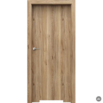 Drzwi Porta Decor P przylgowe lewe 80 cm Dąb Catania z podcięciem wentylacyjnym, SPWP0P0L08DDTWSB2AH000