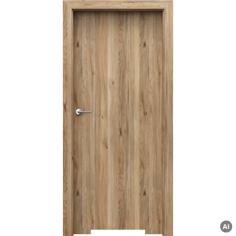 Drzwi Porta Decor P przylgowe lewe 80 cm Dąb Catania z podc