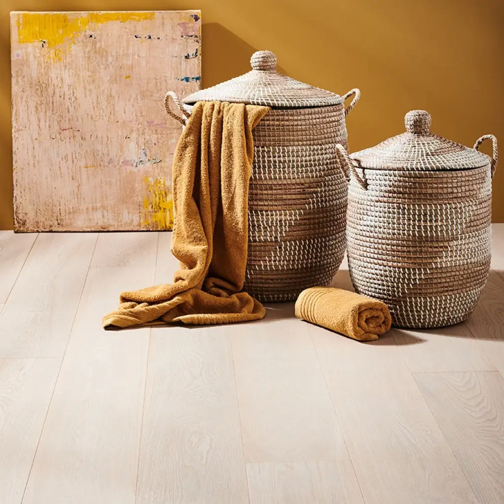 Bergamo Cotton White BRG 190-073 14 mm, BRG-190-073, Podłoga warstwowa, Bergamo 190, Lamett