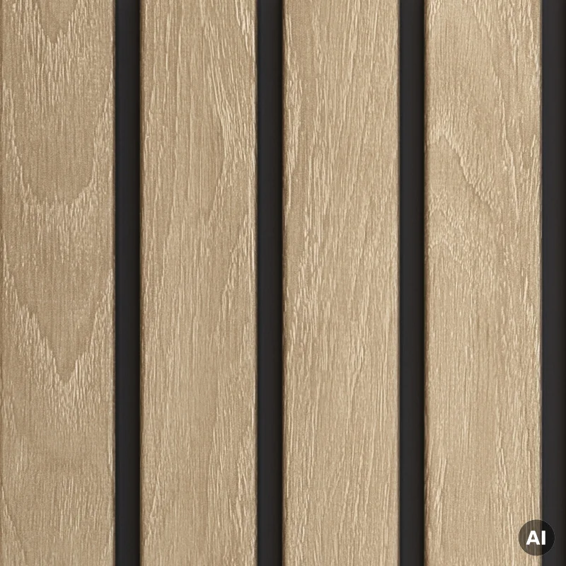 Panele zewnętrzne Fronto V-Black lamele Dąb 3030231