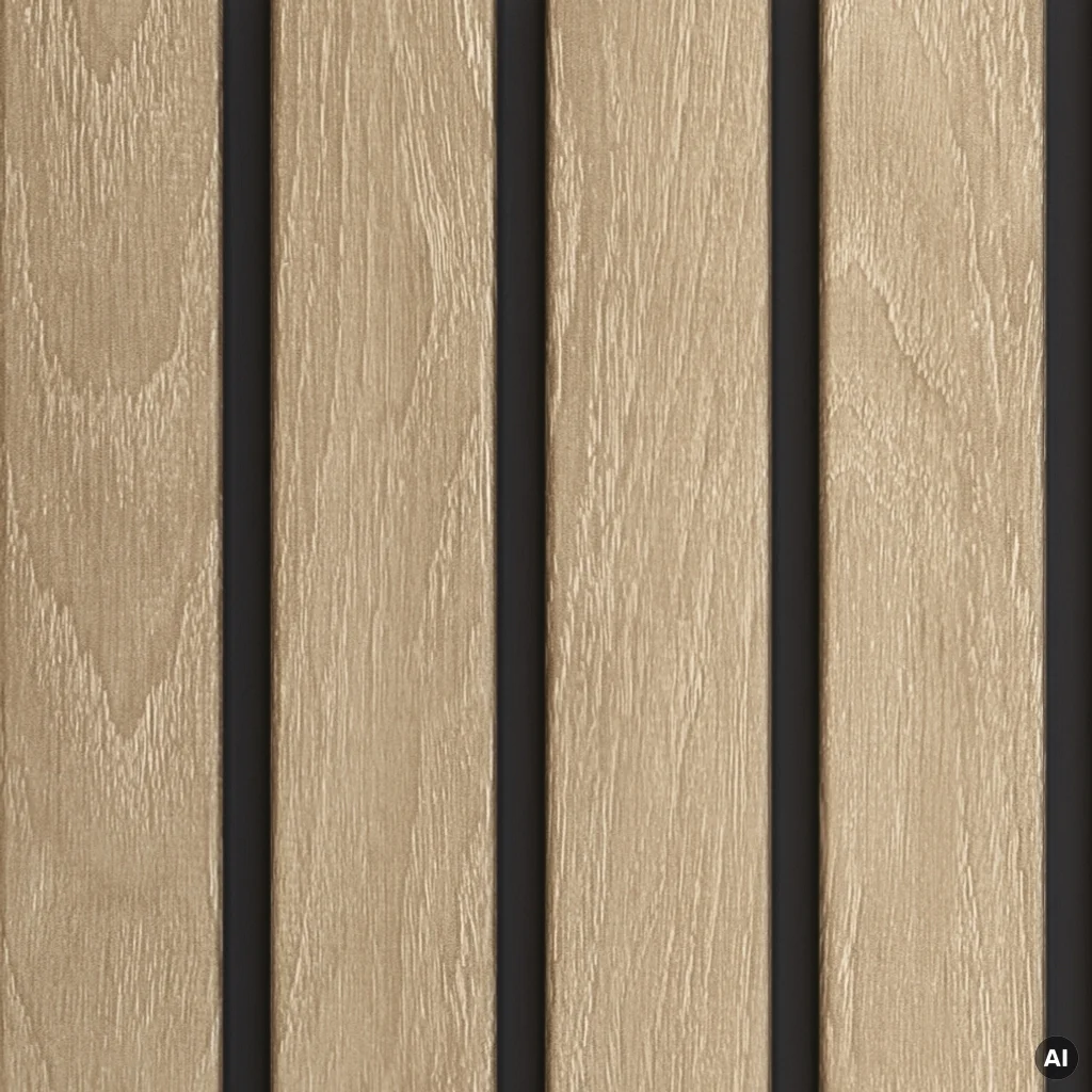 Panele zewnętrzne Fronto V-Black lamele Dąb 3030231, Panele zewnętrzne, Fronto V-Black, Vilo