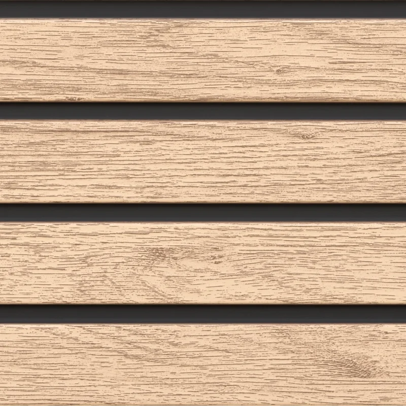 Panele zewnętrzne Fronto V-Black lamele Dąb Jasny 3030234 