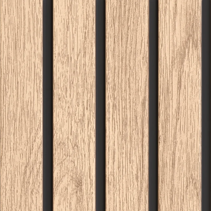 Panele zewnętrzne Fronto V-Black lamele Dąb Jasny 3030234 