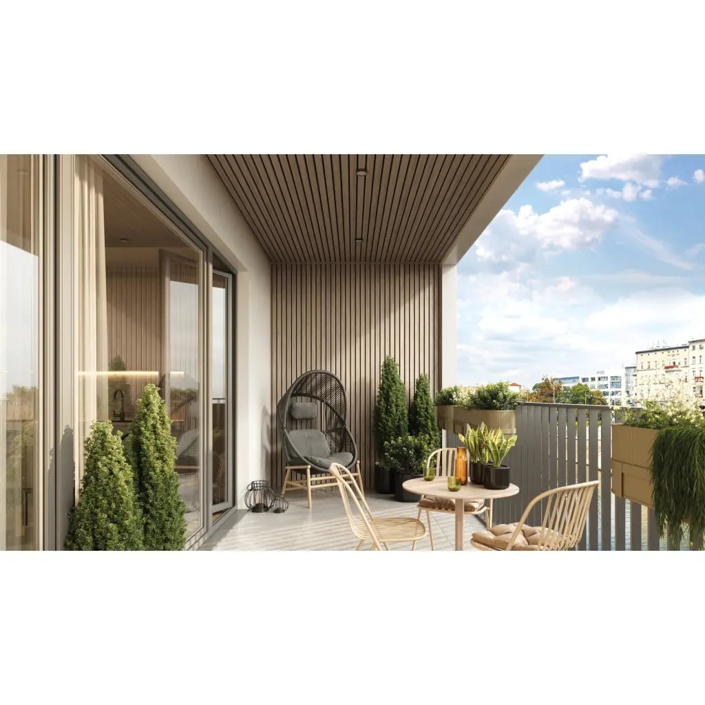 Listwa Łącznik V-Black Dąb Jasny SVP-18 3030239, Panele zewnętrzne, Akcesoria do paneli zewnętrznych Vilo, Vilo