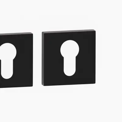 Rozety kwadratowe pod wkładkę bębenkową WB PERGO, 5907609715593