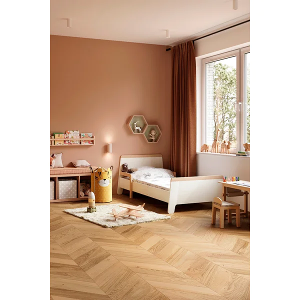 Podłoga drewniana Capri Chevron Natural Naturalny 15 mm, CA