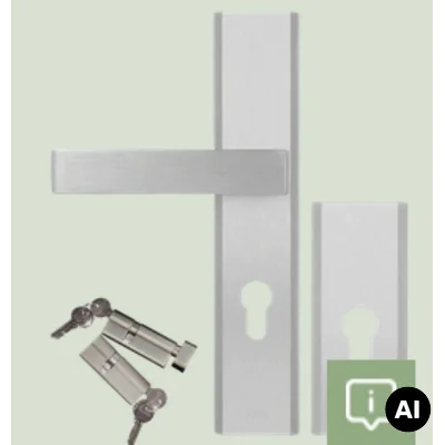 Drzwi zewnętrzne z ościeżnicą Nicolo 05 Orzech Prawe 90cm CZYSTE POWIETRZE, 5903325282852