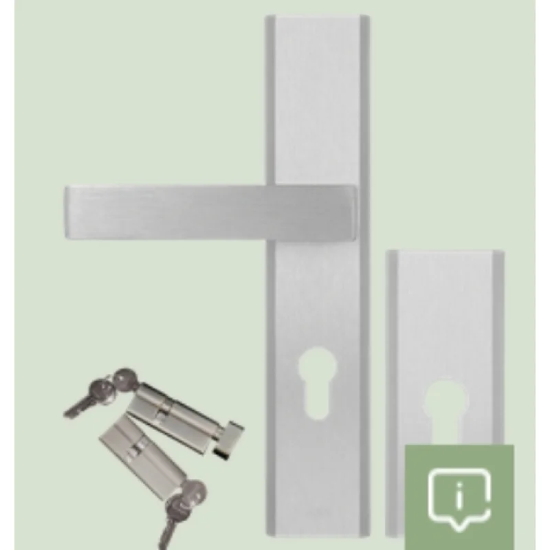 Drzwi zewnętrzne z ościeżnicą Otello 12 Orzech Prawe 90c