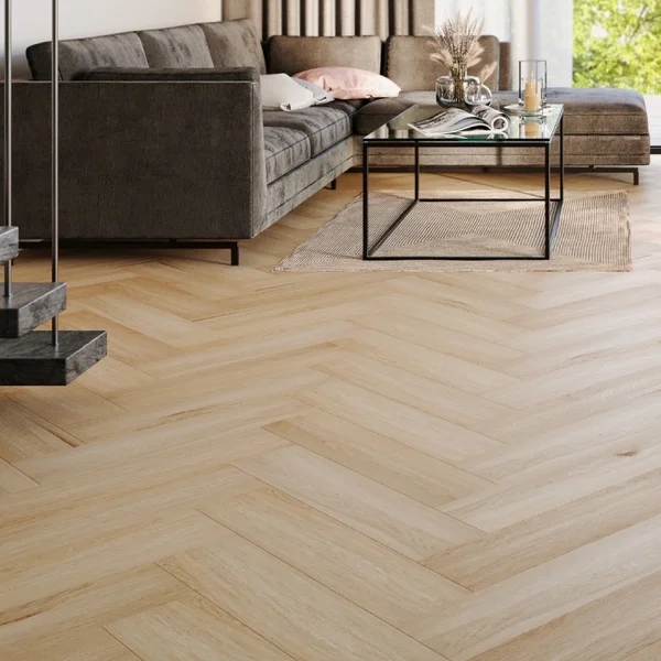 Panele winylowe Jodełka Dąb Yankee Naturalny 2.5 mm Klasa 