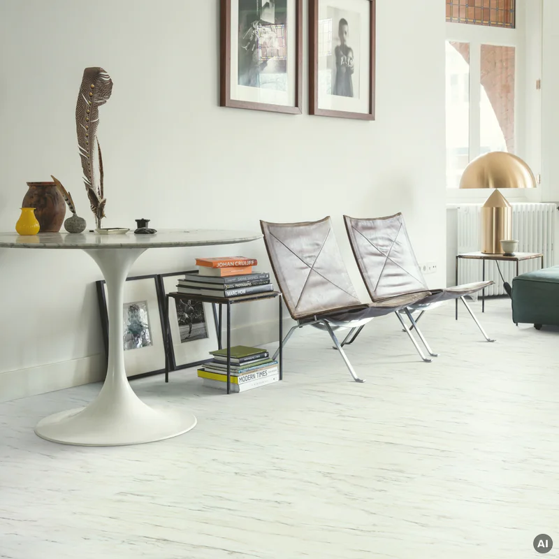 Luna marble white Klasa 33 2.5 mm TAK, SGTC20305 - 2