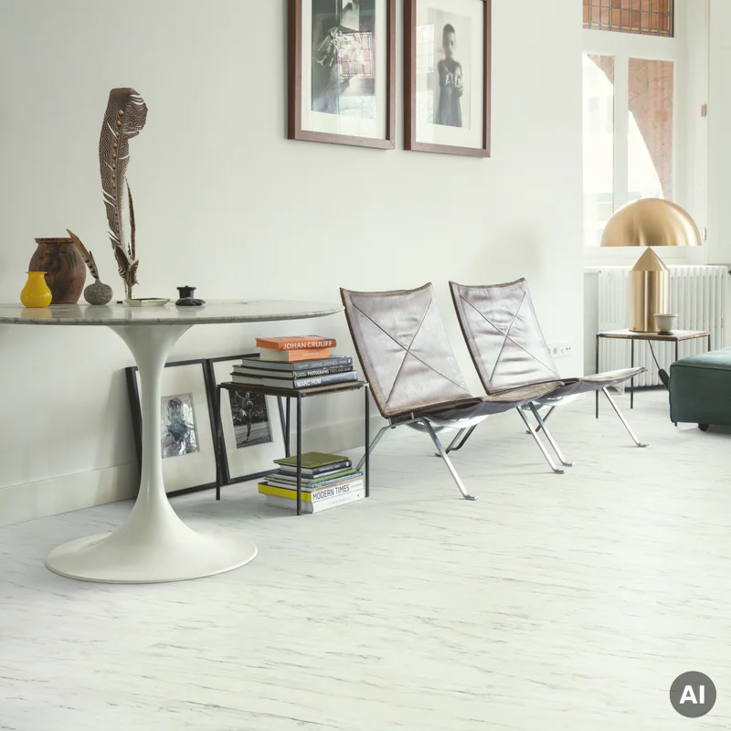 Luna marble white Klasa 33 2.5 mm TAK, SGTC20305 - 2