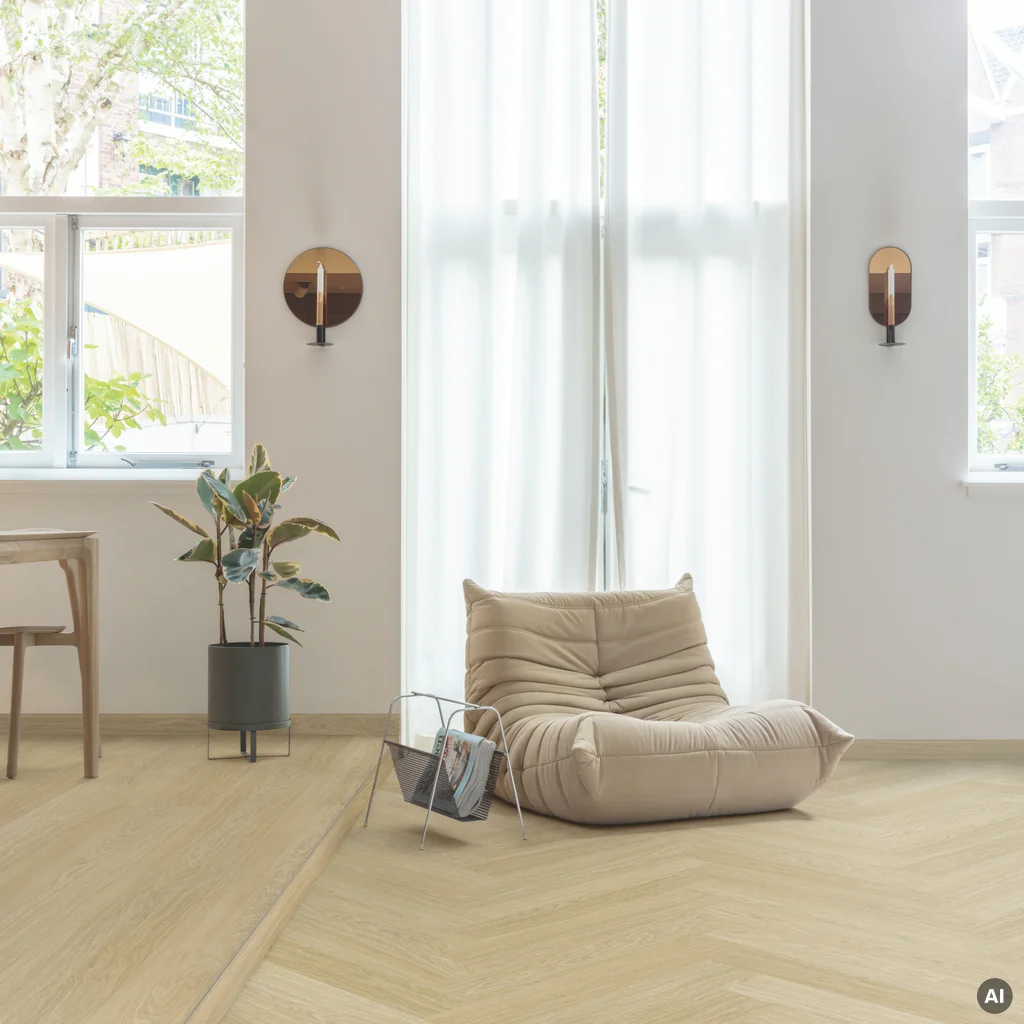 Serene oak light natural Klasa 33 2.5 mm TAK, SGMPC20321, panele winylowe, Fuse, Quick-Step Unilin
