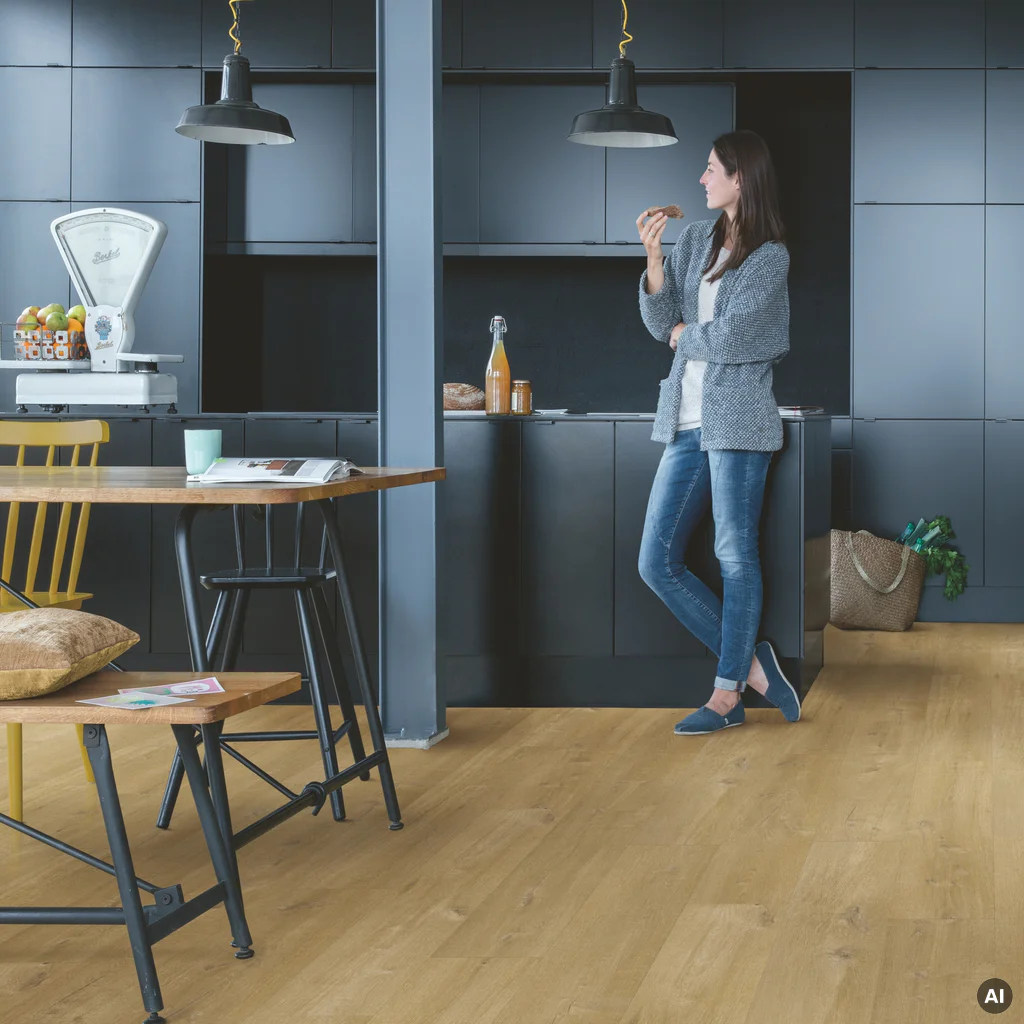 Linen oak medium natural Klasa 33 2.5 mm TAK, SGMPC20329, panele winylowe, Fuse, Quick-Step Unilin