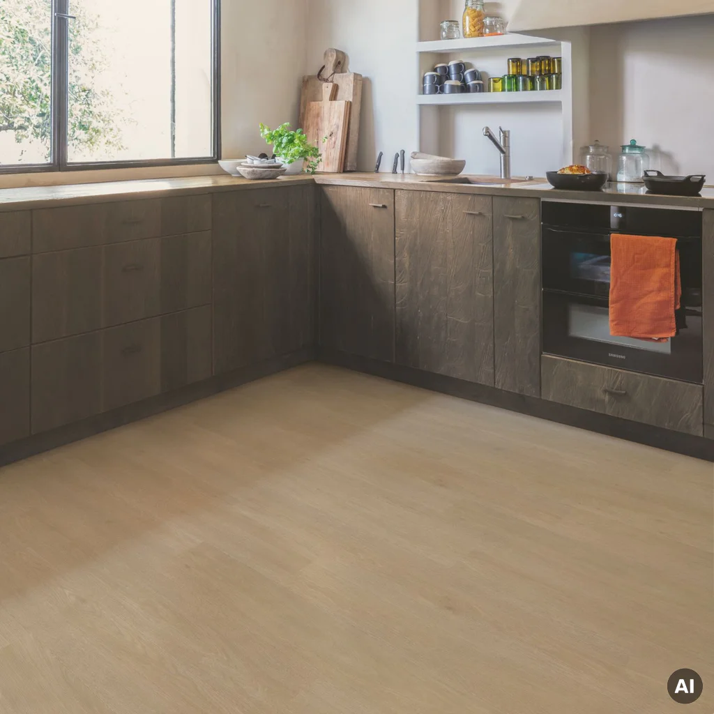 Satin oak greige Klasa 33 2.5 mm TAK, SGSPC20317, panele winylowe, Liv, Quick-Step