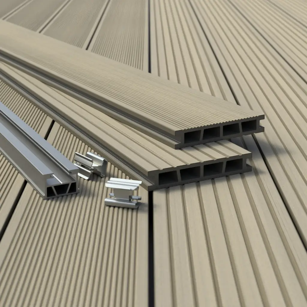 Deska tarasowa dwustronna Skandynawia Bjork 2,4m 25 mm, BS0001, Deska tarasowa, Kolory Świata, Bergdeck