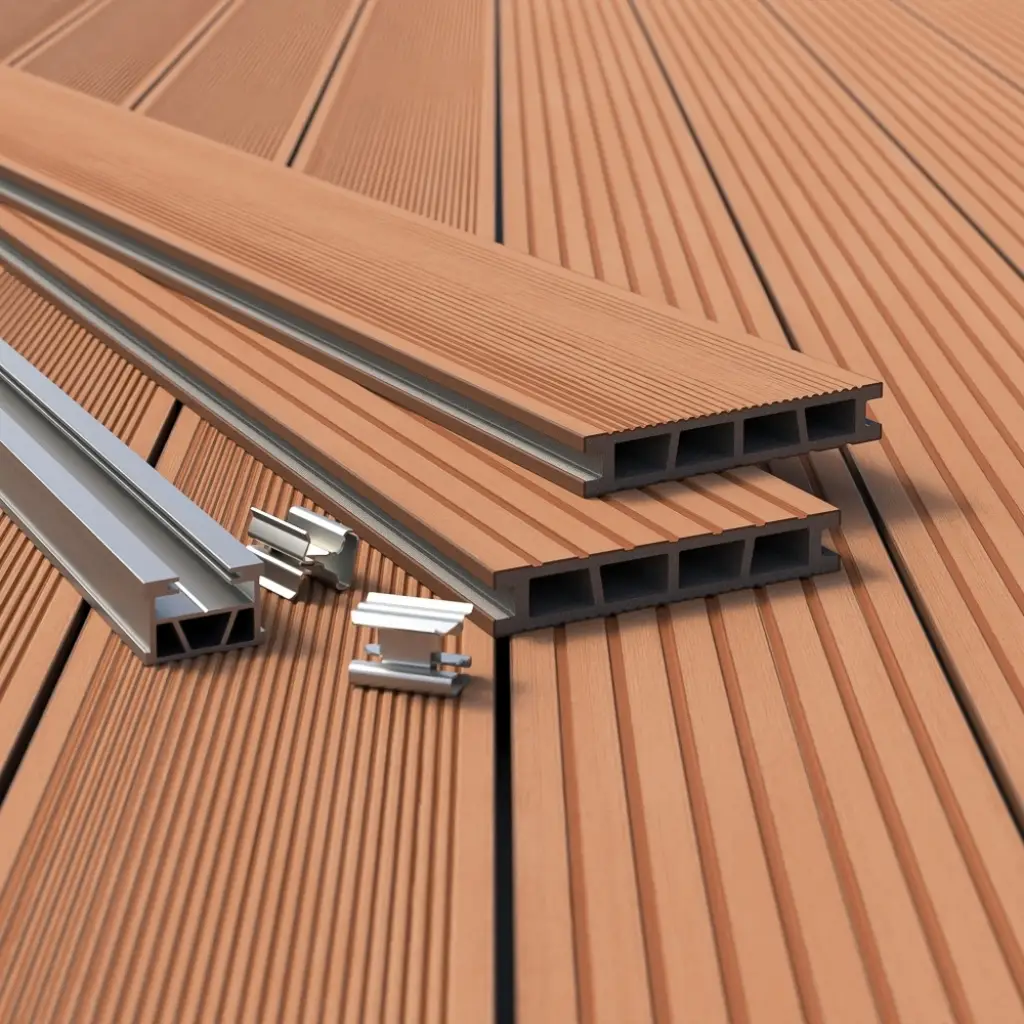 Deska tarasowa dwustronna Toskania Faggio 2,4m 25 mm, BT0001, Deska tarasowa, Kolory Świata, Bergdeck