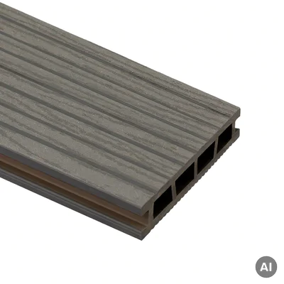 Deska tarasowa Wood szczotkowana Szara 2,4m 25 mm, BW0001