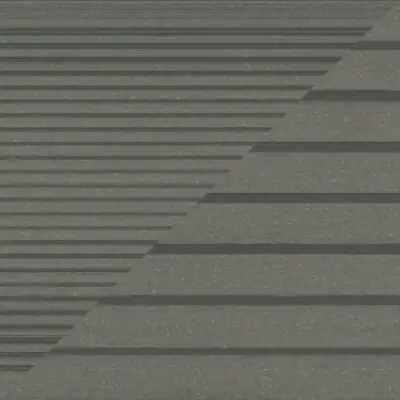 Deska tarasowa dwustronna BERGDECK B150 szczotkowana Antracyt 3m 25 mm, BD7A01