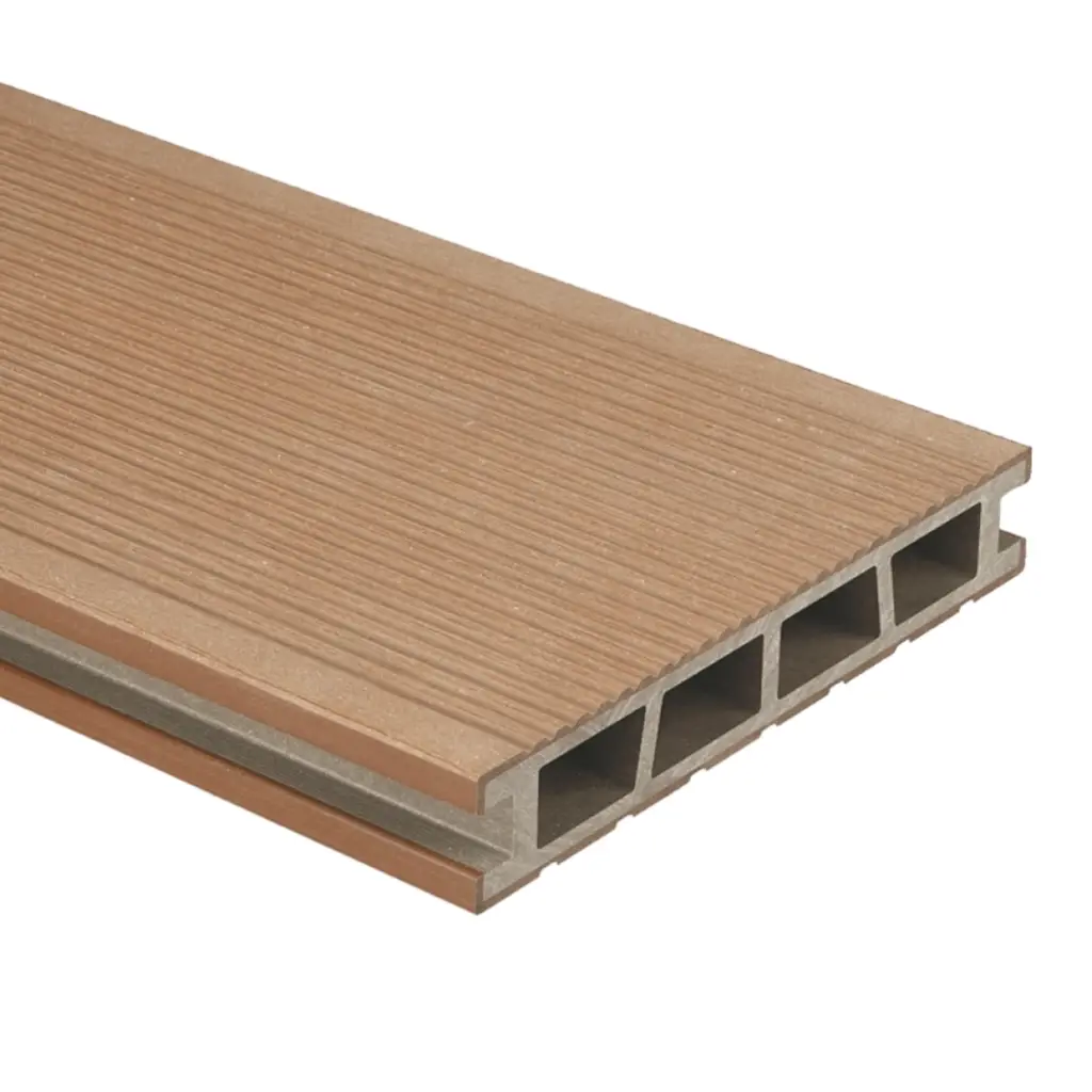 Deska tarasowa dwustronna BERGDECK B150 szczotkowana Wild Teak 4m 25 mm, BD7108, Deska tarasowa, Deska tarasowa BERGDECK WPC 4m, Bergdeck