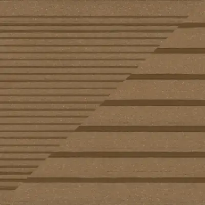 Deska tarasowa dwustronna BERGDECK B150 szczotkowana Wild Teak 4m 25 mm, BD7108