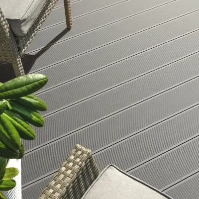 Deska tarasowa dwustronna BERGDECK Pure Antracyt 2,4m 25 mm, BP1001