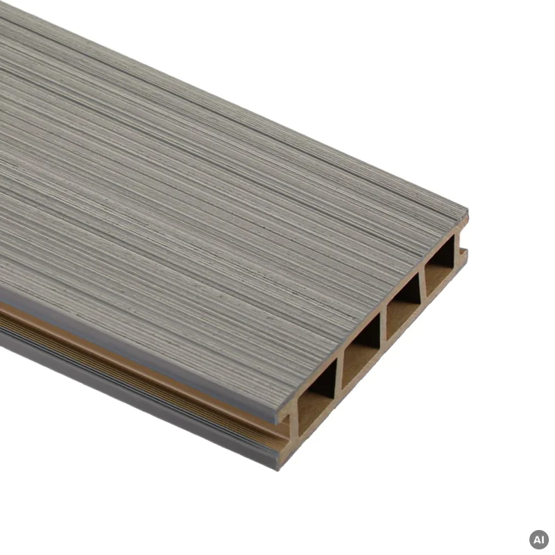 Deska tarasowa dwustronna BERGDECK Pure Antracyt 2,4m 25 mm,