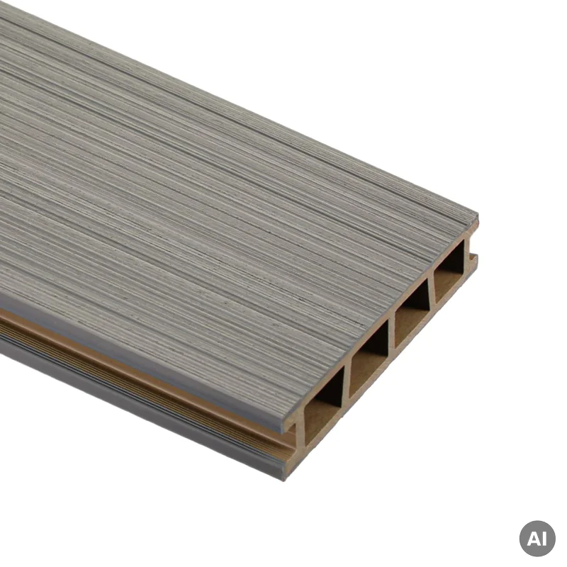 Deska tarasowa dwustronna BERGDECK Pure Antracyt 2,4m 25 mm,
