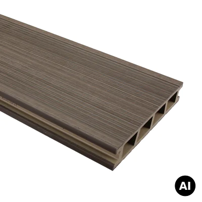 Deska tarasowa dwustronna BERGDECK Pure Orzech 2,4m 25 mm, BP1003