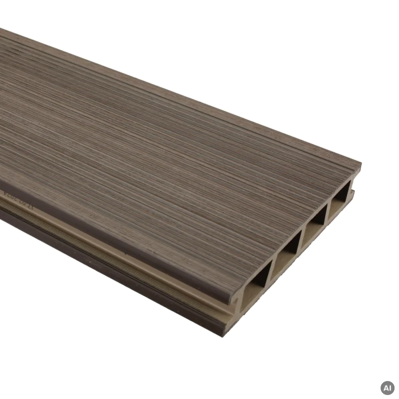 Deska tarasowa dwustronna BERGDECK Pure Orzech 2,4m 25 mm, B