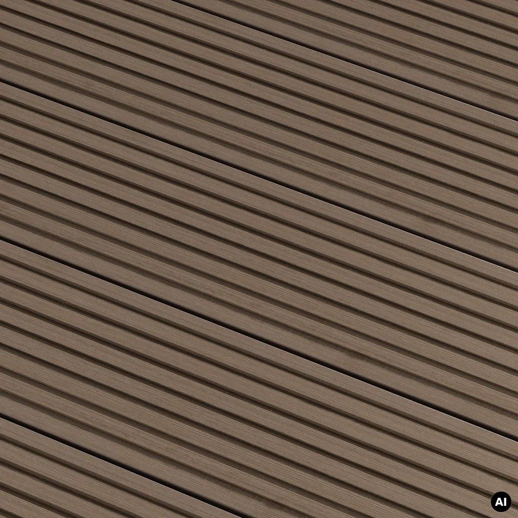 Deska tarasowa dwustronna BERGDECK Pure Orzech 2,4m 25 mm, BP1003, Deska tarasowa, Deska tarasowa BERGDECK WPC Pure, Bergdeck