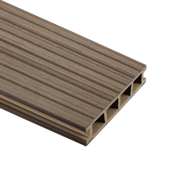 Deska tarasowa dwustronna BERGDECK Pure Orzech 2,4m Ciemny 2