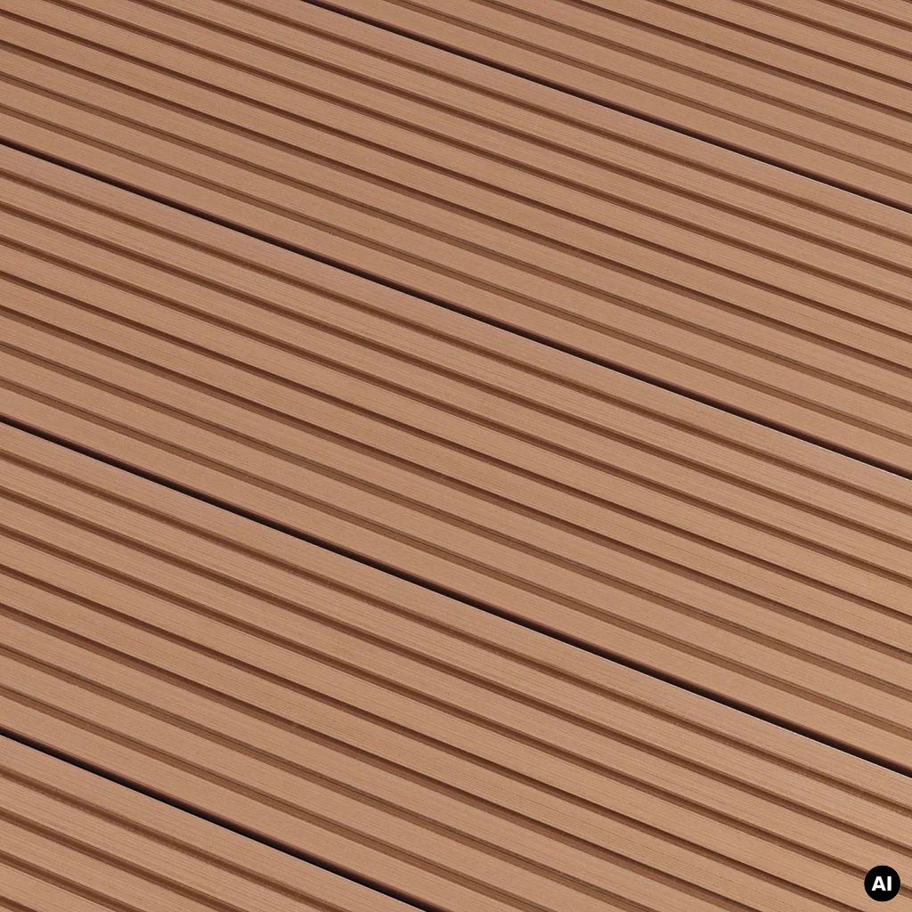 Deska tarasowa dwustronna BERGDECK Pure Kasztan 2,4m 25 mm, BP1004, Deska tarasowa, Deska tarasowa BERGDECK WPC Pure, Bergdeck