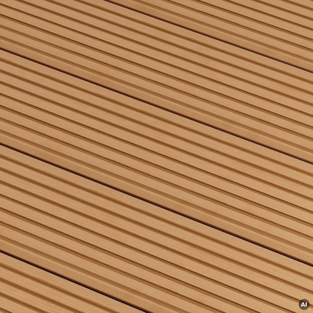 Deska tarasowa dwustronna BERGDECK Pure Teak 2,4m 25 mm, BP1007, Deska tarasowa, Deska tarasowa BERGDECK WPC Pure, Bergdeck