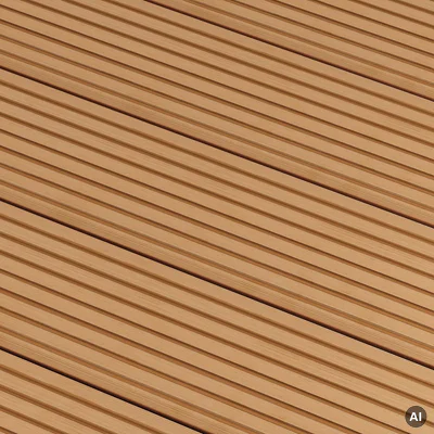 Deska tarasowa dwustronna BERGDECK Pure Teak 2,4m 25 mm, BP1007