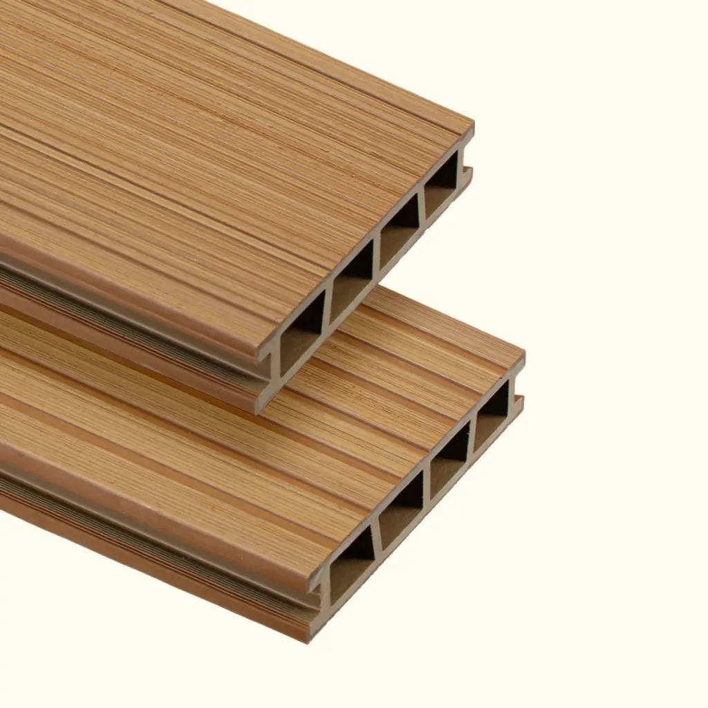 Deska tarasowa dwustronna BERGDECK Pure Teak 2,4m 25 mm, BP1007, Deska tarasowa, Deska tarasowa BERGDECK WPC Pure, Bergdeck