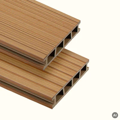 Deska tarasowa dwustronna BERGDECK Pure Teak 2,4m 25 mm, BP1007